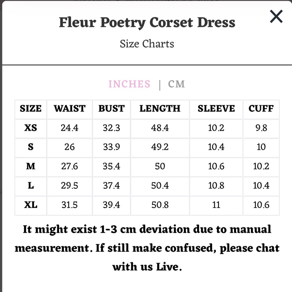 Lacemade Fleur Poetry Corset Dress - Picture 5 of 6